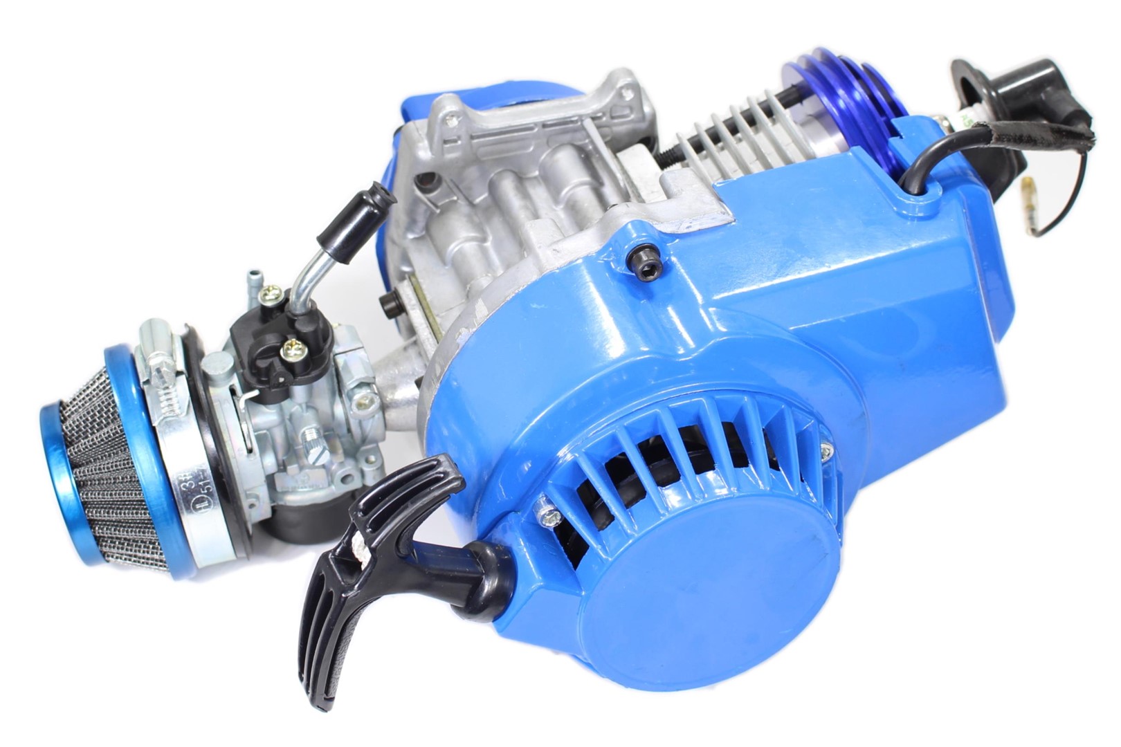 Motor 49cc minibike tuning blue