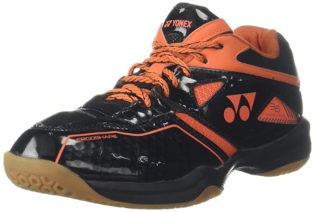 Badmintonová obuv YONEX SHB 36 EX BLACK ORANGE