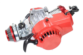 Motor 49cc minibike tuning red