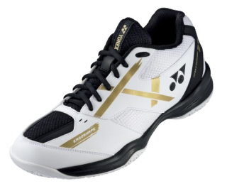 Badmintonová obuv YONEX PC 39 WIDE WHITE GOLD